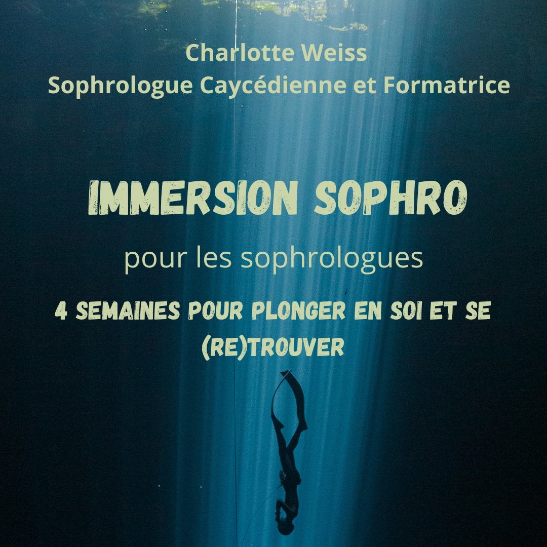 Immersion Sophro, le programme pour les sophrologues qui veulent (re)trouver le chemin de la pratique