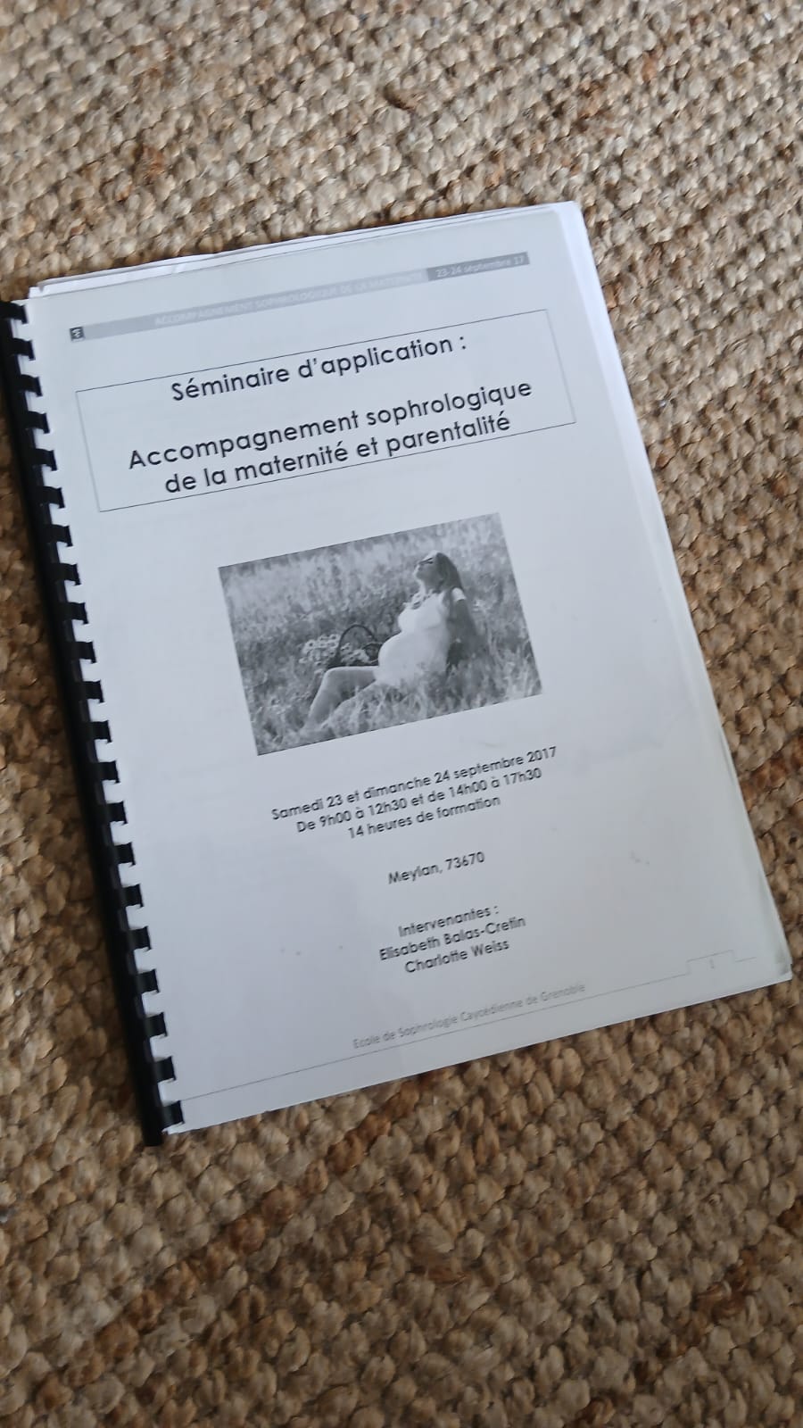 Séminaire 2017